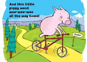 Don't Dine on Swine: Pig on a bike